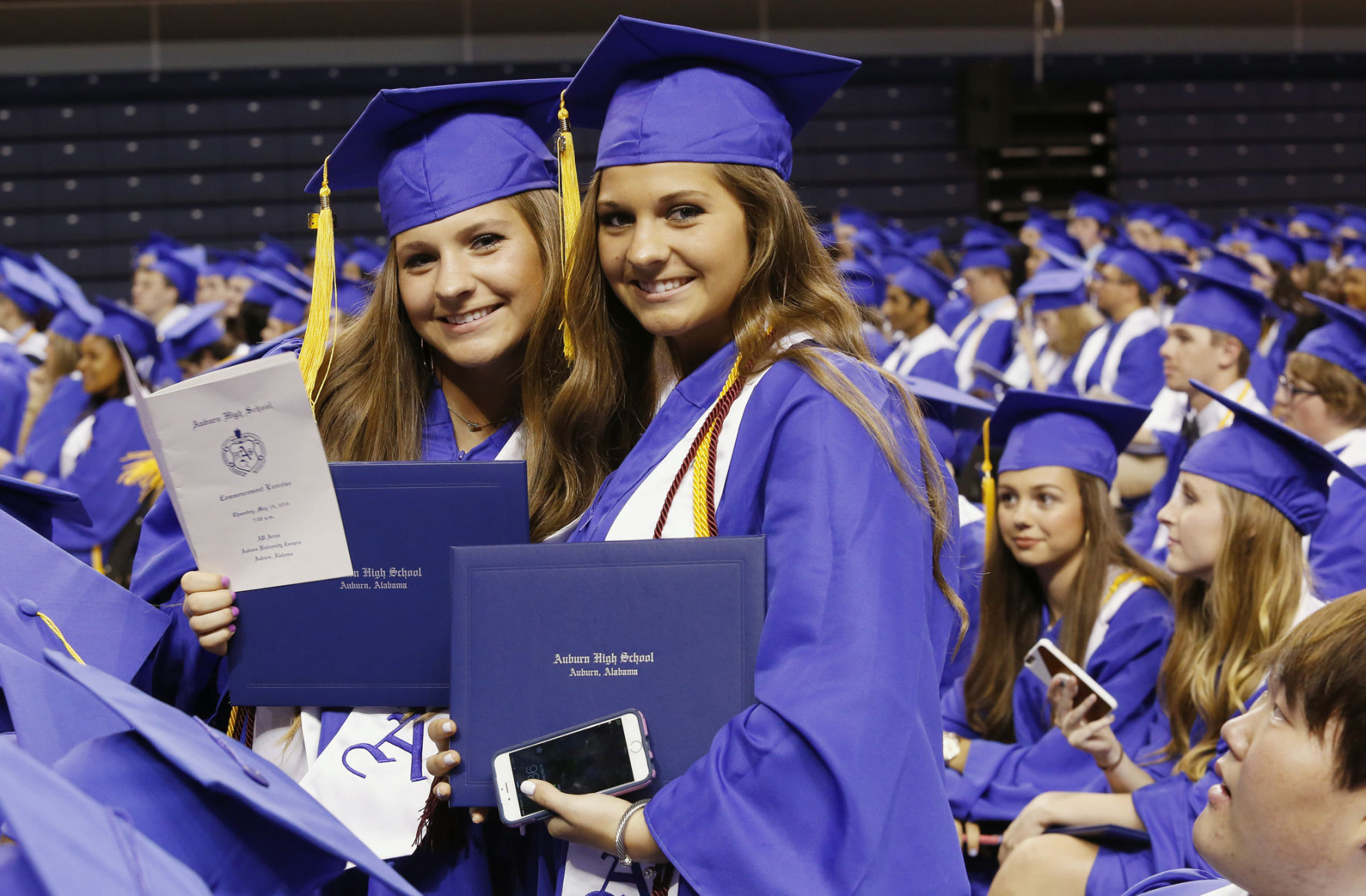 Auburn High School graduation 2016